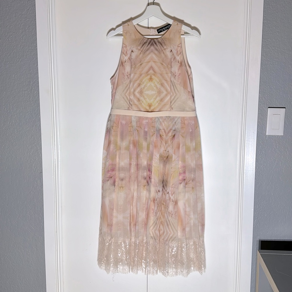 Mod Cloth Floral Pink Dress | Size 10